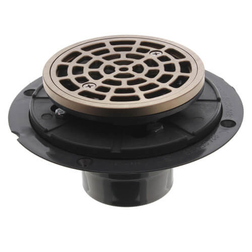 821200PNR Sioux Chief 821200PNR PVC Round Shower Pan Drain w