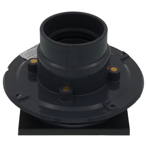 Main product image of PVC Square Shower Pan Drain w/ Cast Oil-Rubbed Bronze Ring & Strainer