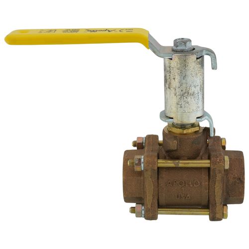 Main product image of 2-1/4" FNPT 3-Piece Ball Valve w/ Stainless Steel Vented Ball & 2-1/4" Stem