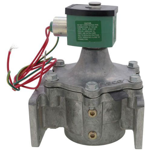 Main product image of 1-1/4" NPT Normally Closed, 2-Way Gas Shutoff Solenoid Valve 1,725,500 BTU (120V)