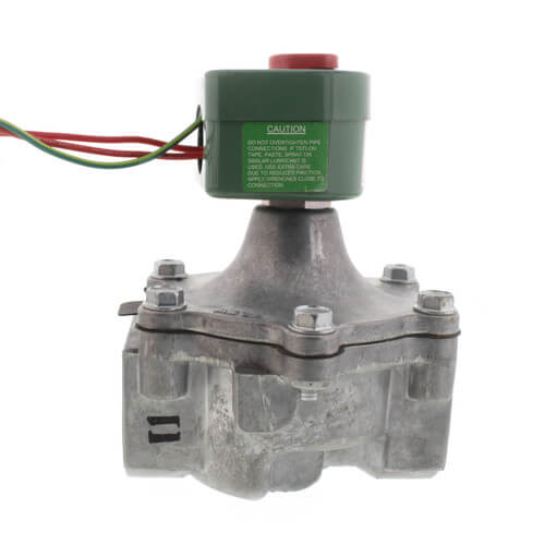 Main product image of 1-1/2" Aluminum Solenoid Air Valve, 1,900,000 BtuH Max (120v)