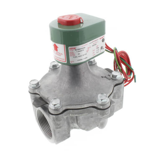 Main product image of 1-1/2" Aluminum Solenoid Air Valve, 1,900,000 BtuH Max (120v)