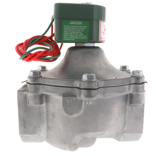 Main product image of 2" Aluminum Solenoid Air Valve, 3,251,000 BtuH Max (120v)