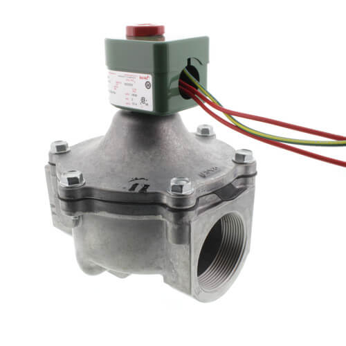 Main product image of 2" Aluminum Solenoid Air Valve, 3,251,000 BtuH Max (24v)