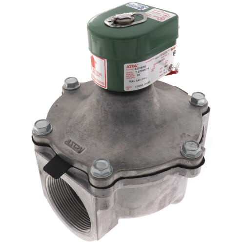 8215B80 Asco RedHat 8215B80 2" Aluminum Solenoid Air Valve