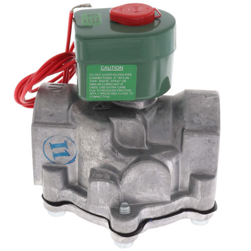 Main product image of 1-1/2" 2-Way Normally Open Low Pressure Gas Solenoid Valve (0-25 PSI)