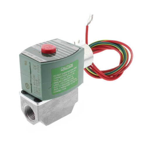 Main product image of 3/8" Aluminum Solenoid Air Valve, 183,000 BtuH Max (120v)