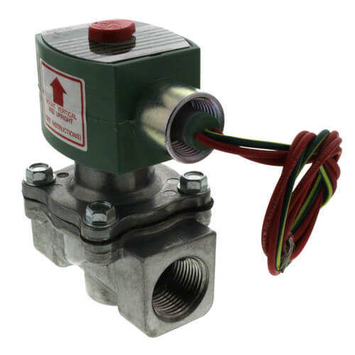 8215G3012DC Asco RedHat 8215G3012DC 3/4" Aluminum Solenoid Air