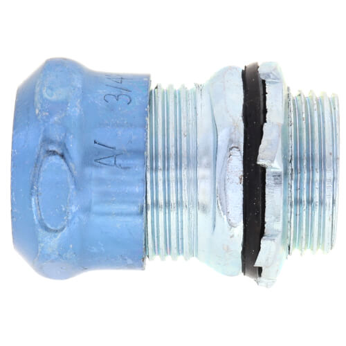 Main product image of 3/4" Steel EMT Compression Connector - Rain Tight/Concrete Tight