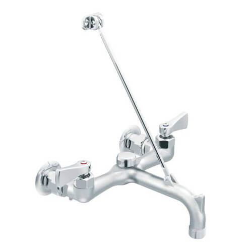 Main product image of M-DURA Two-Handle Service Sink Faucet (Rough Chrome), 8230