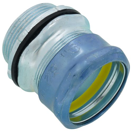 Main product image of 1-1/2" Steel EMT Compression Connector - Rain Tight/Concrete Tight