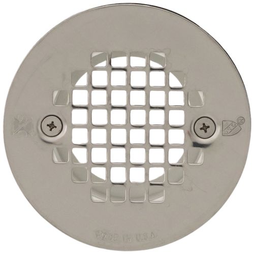 Main product image of PVC Solvent Weld Shower Module Drain w/ Screw-on Stainless Steel Strainer