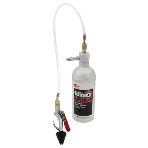 Main product image of Turbo-Kleen Kit (Reusable Injector Nozzle, Flush Tool, 1 Pint Solution, and Clear Plastic Connector Line)