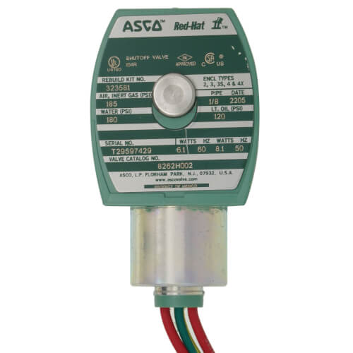 Main product image of 1/8" Normally Closed Solenoid Valve, .34 CV (240v)