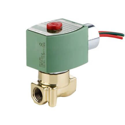 Main product image of 1/4" 2 Way Normally Closed Direct Acting Solenoid Valve (120 VAC)