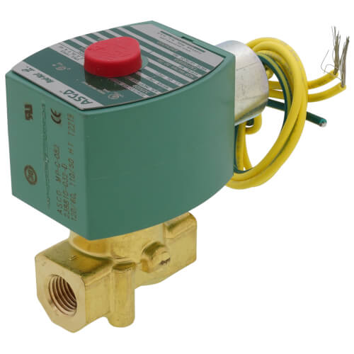 8263H300 Asco RedHat 8263H300 1/4" Normally Closed Direct Acting