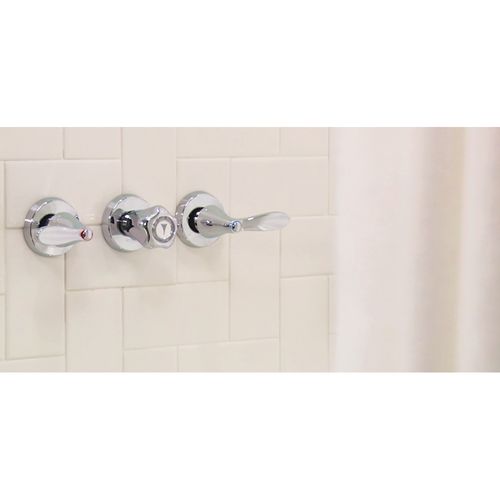Main product image of Three Handle Single Function Bathtub & Shower Vavle w/ Trim, 82663 (Chrome)