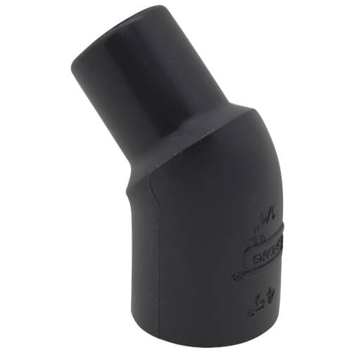 827007 827007 3/4" PVC Schedule 80 45° Street Elbow (Spigot X Socket)