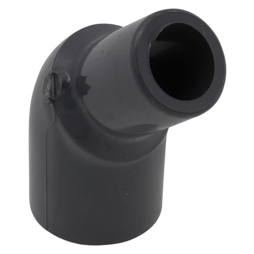 Main product image of 3/4" PVC Schedule 80 45° Street Elbow (Spigot X Socket)