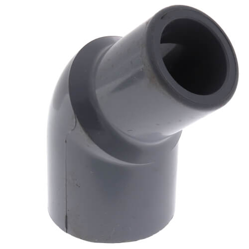 Main product image of 1" Spigot x 3/4" Socket CPVC Schedule 80 45° Street Elbow