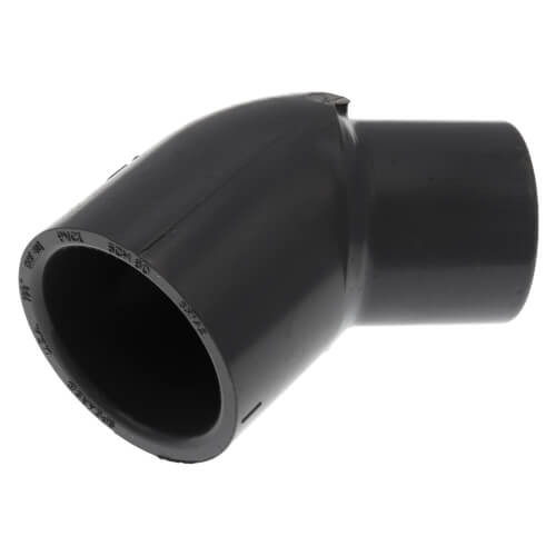 Main product image of 1-1/4" PVC Schedule 80 45° Street Elbow (Spigot x Socket)