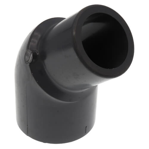 Main product image of 1-1/4" PVC Schedule 80 45° Street Elbow (Spigot x Socket)