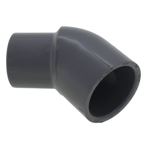 Main product image of 1-1/2" PVC Schedule 80 45° Street Elbow (Spigot x Socket)
