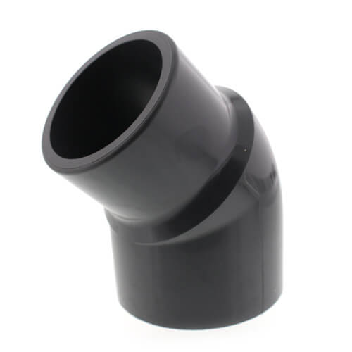 Main product image of 3" PVC Schedule 80 45° Street Elbow (Spigot x Socket)