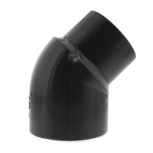 Main product image of 3" PVC Schedule 80 45° Street Elbow (Spigot x Socket)