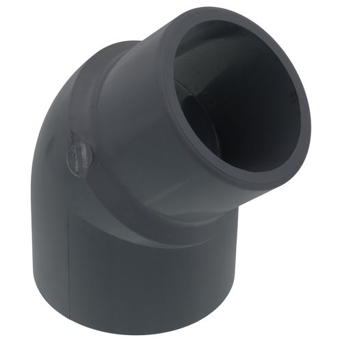 Main product image of 3" Spigot x 3" Socket CPVC Schedule 80 45° Street Elbow