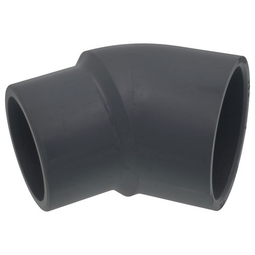 Main product image of 3" Spigot x 3" Socket CPVC Schedule 80 45° Street Elbow