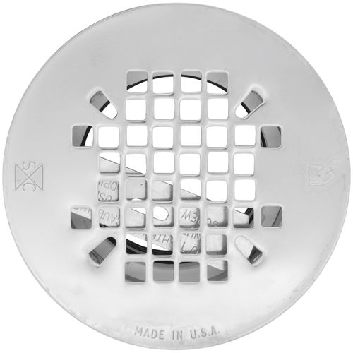 Main product image of PVC No-Caulk Shower Module Drain w/ Snap-in Stainless Steel Strainer