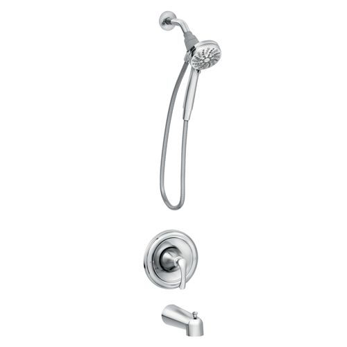Main product image of Tiffin Posi-Temp Tub And Shower Trim w/ 1.75 Gpm Magnetix Docking, 82879 (Chrome)