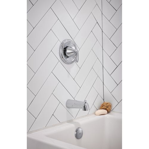 Main product image of Tiffin Posi-Temp Tub And Shower Trim w/ 1.75 Gpm Magnetix Docking, 82879 (Chrome)