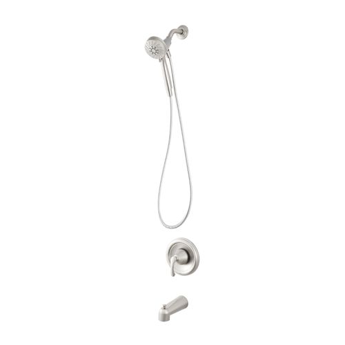 Main product image of Tiffin Posi-Temp Tub/Shower Trim, 82879SRN (Spot Resist Brushed Nickel)