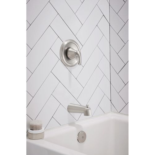 Main product image of Tiffin Posi-Temp Tub/Shower Trim, 82879SRN (Spot Resist Brushed Nickel)