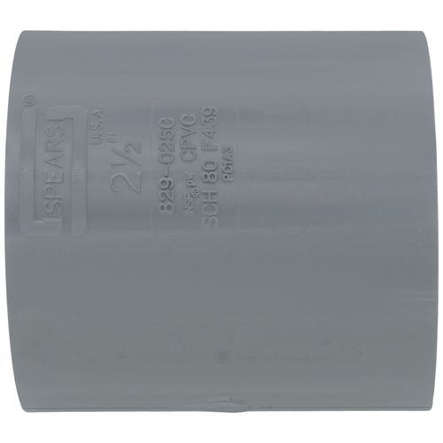 Main product image of 2-1/2" CPVC Schedule 80 Coupling (Socket)