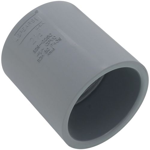 Main product image of 2-1/2" CPVC Schedule 80 Coupling (Socket)