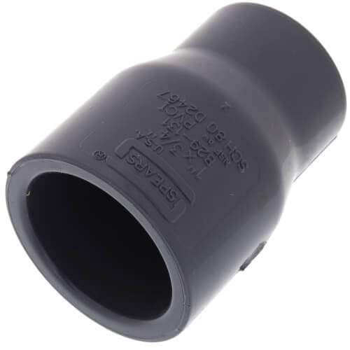 1" x 3/4" PVC Schedule 80 Reducer Coupling