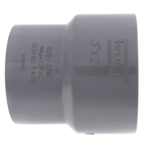 Main product image of 3" x 2-1/2" CPVC Schedule 80 Reducer Coupling (Socket)