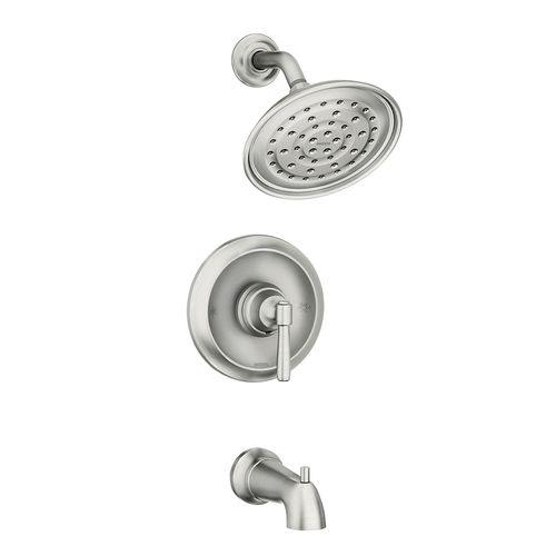 Main product image of Halle Spot Resist Brushed Nickel Posi-temp Tub And Shower Trim, 1 Function 1.75 Gpm, 82970SRN