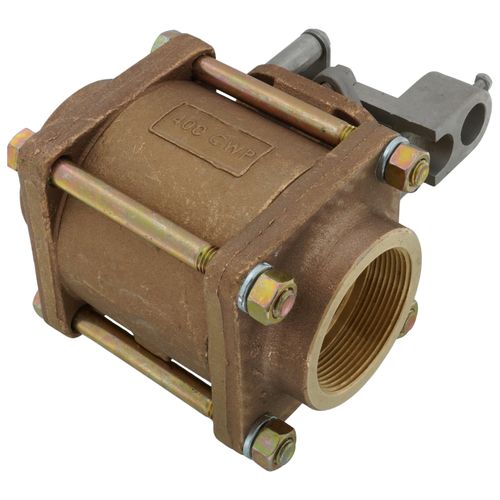 Main product image of 3" FNPT 3-Piece Ball Valve w/ Stainless Steel Vented Ball