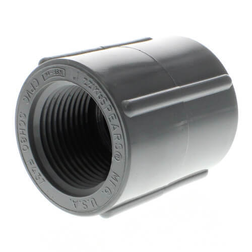 Main product image of 3/4" CPVC Schedule 80 Coupling (FPT)