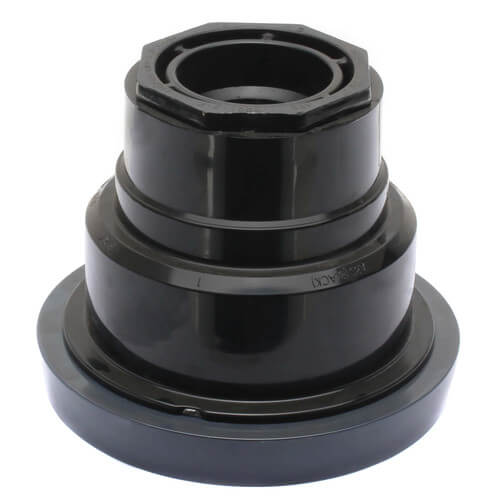 Main product image of 2" ABS FinishLine Adjustable Rough-In Floor Drain w/ Coring Plug (Hub)
