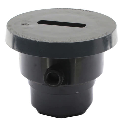 Main product image of 2" ABS FinishLine Adjustable Rough-In Floor Drain w/ Coring Plug (Hub)