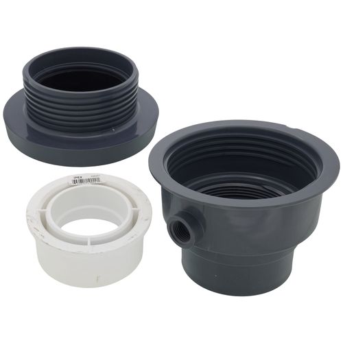 Main product image of 2" PVC FinishLine Adjustable Rough-In Floor Drain w/ Coring Plug (Hub)