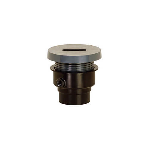 Main product image of 3" x 4" ABS FinishLine Adjustable Rough-In Floor Drain w/ Coring Plug (Hub)