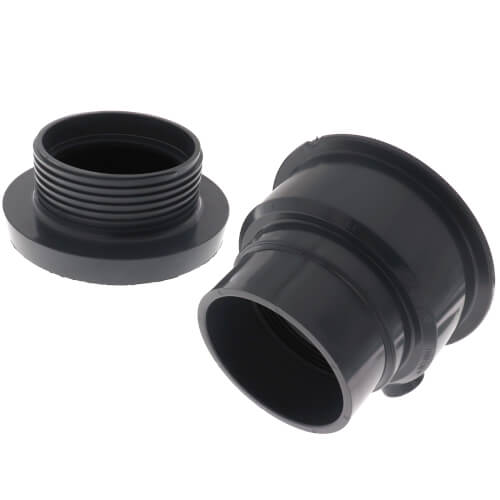Main product image of 3" PVC FinishLine Adjustable Rough-In Floor Drain w/ Coring Plug (Hub)
