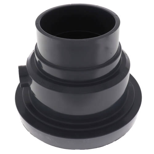 Main product image of 3" PVC FinishLine Adjustable Rough-In Floor Drain w/ Coring Plug (Hub)