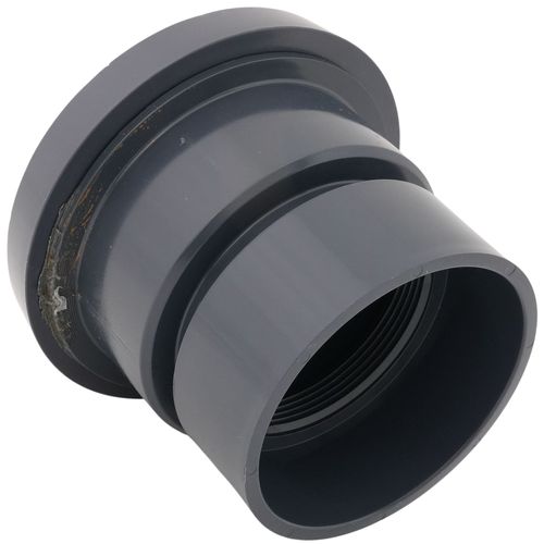 Main product image of 4" PVC FinishLine Adjustable Rough-In Floor Drain Coring Plug (Hub)